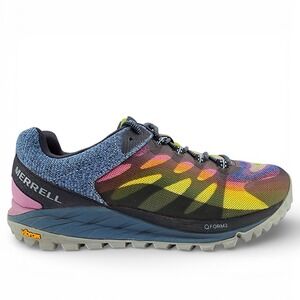 Merrell Shoes Womens 9 Rainbow Antora 2 Trail Running‎ Hiking Sneakers Athletic